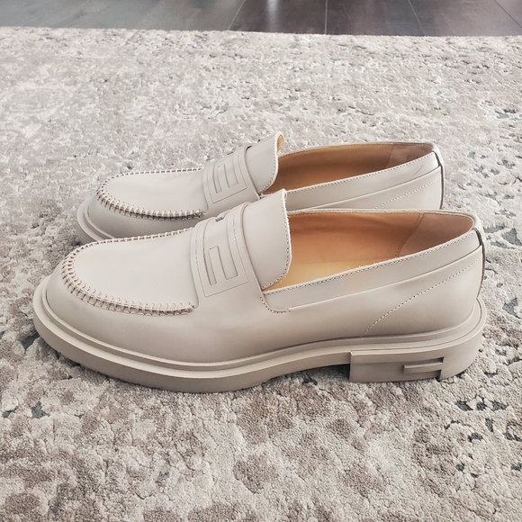 Fendi Frame FF Logo Loafers Men's 8/9 - Picture 7 of 12